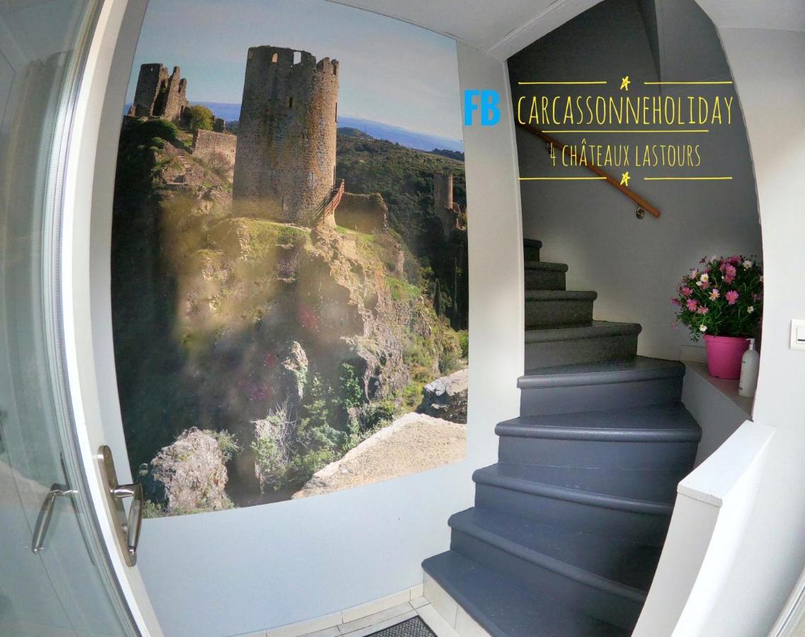 3 Star Surdespine Historic 4 Chateaux Lastours Air Conditioned 外观 照片